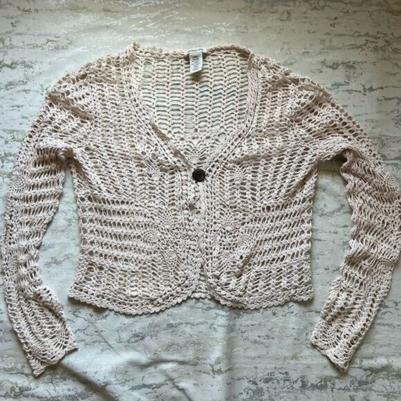 St John’s Bay y2K Crochet Cardigan - Picture 7 of 11